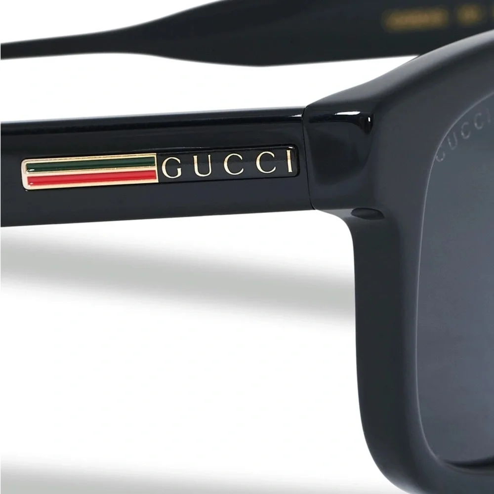 New - 💯 Authentic Gucci Grey Square Men's Sunglasses GG0824S 005